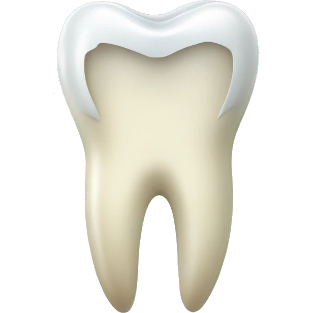tooth with tartar emoji