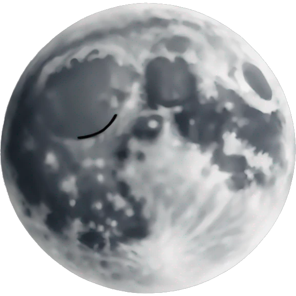 Moon emoji