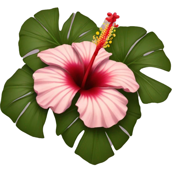 Hibiscus flower emoji