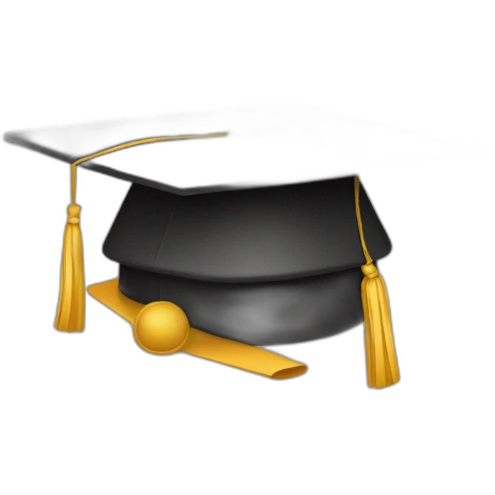 graduated hat emoji