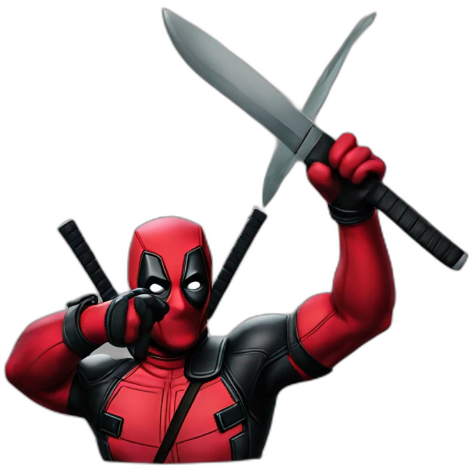 DEADPOOL EMOTE emoji