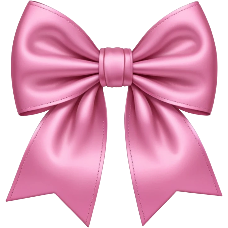 Bow pink emoji