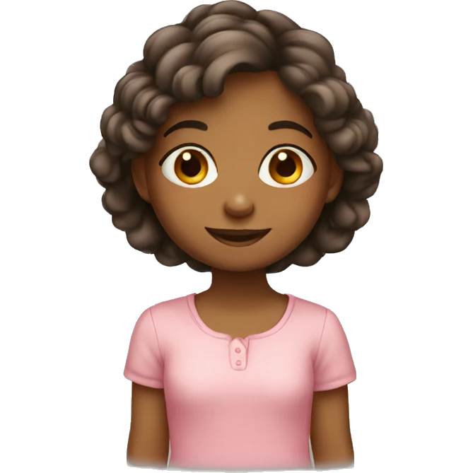 cute little girl emoji