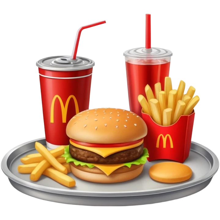 McDonald’s meal  emoji