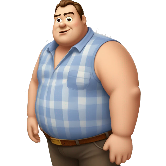 fat guy from toy story emoji