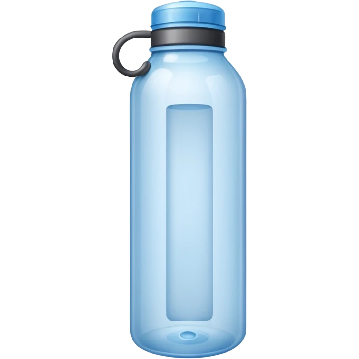 An simple empty water bottle emoji