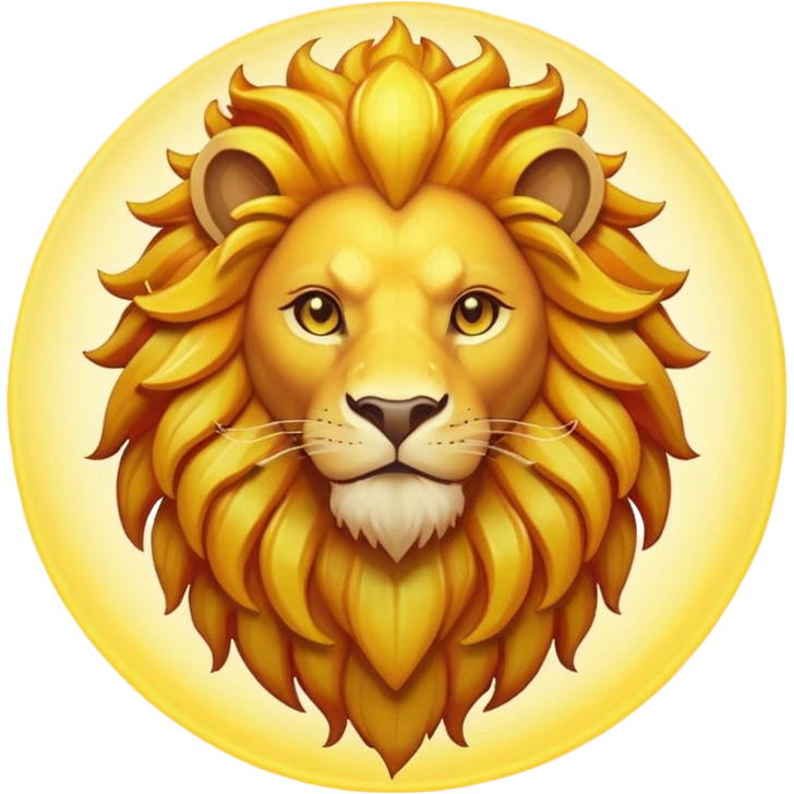 Pokemon legendary laranja and yellow crystal lion emoji