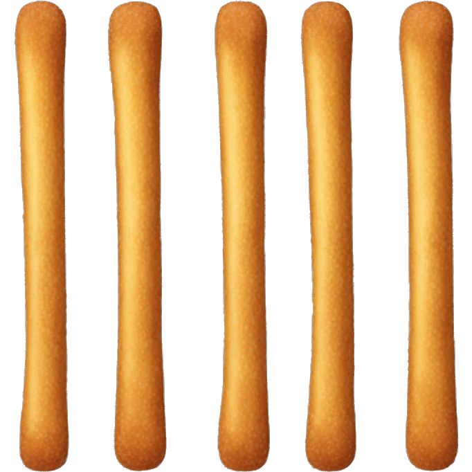 Churro with chocolate in the top emoji