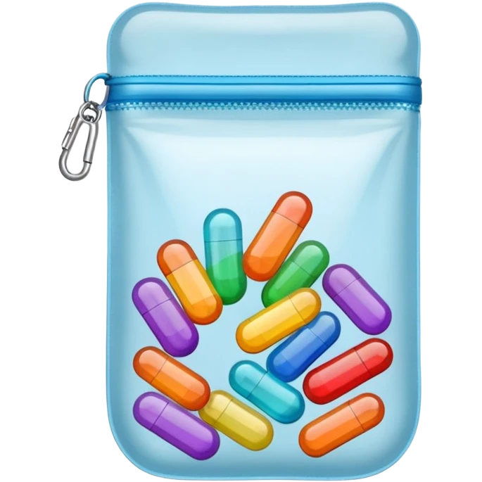 pills in a small zip bag emoji
