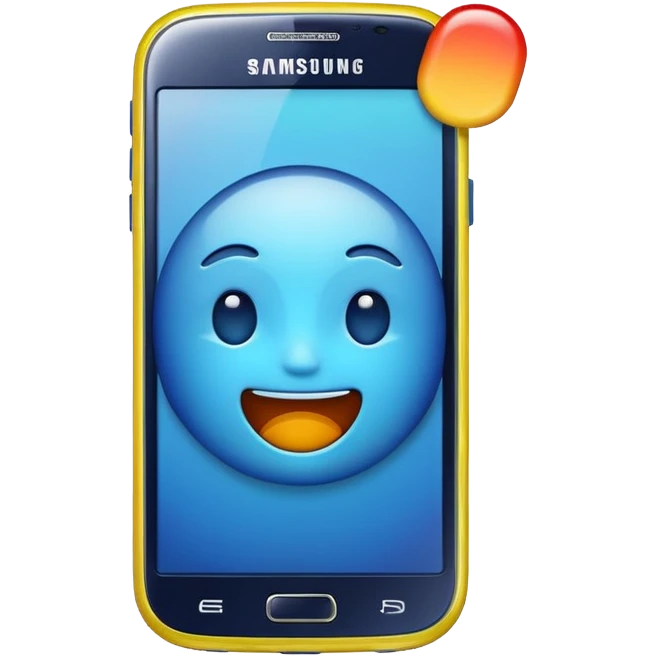 ایموجی گوشی سامسونگ کیوت emoji