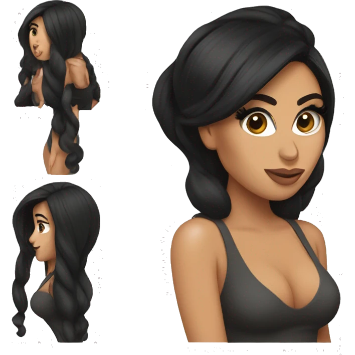 Kim kardashian emoji