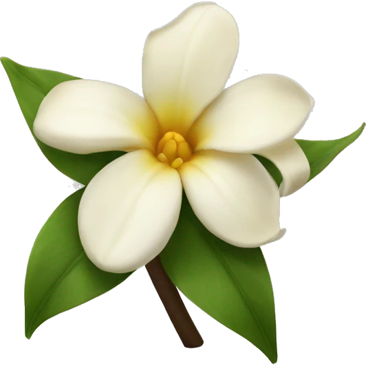 Vanilla flower emoji