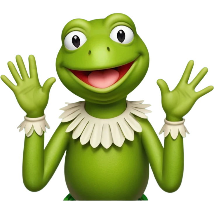 kermit the frog saying applause applause applause emoji
