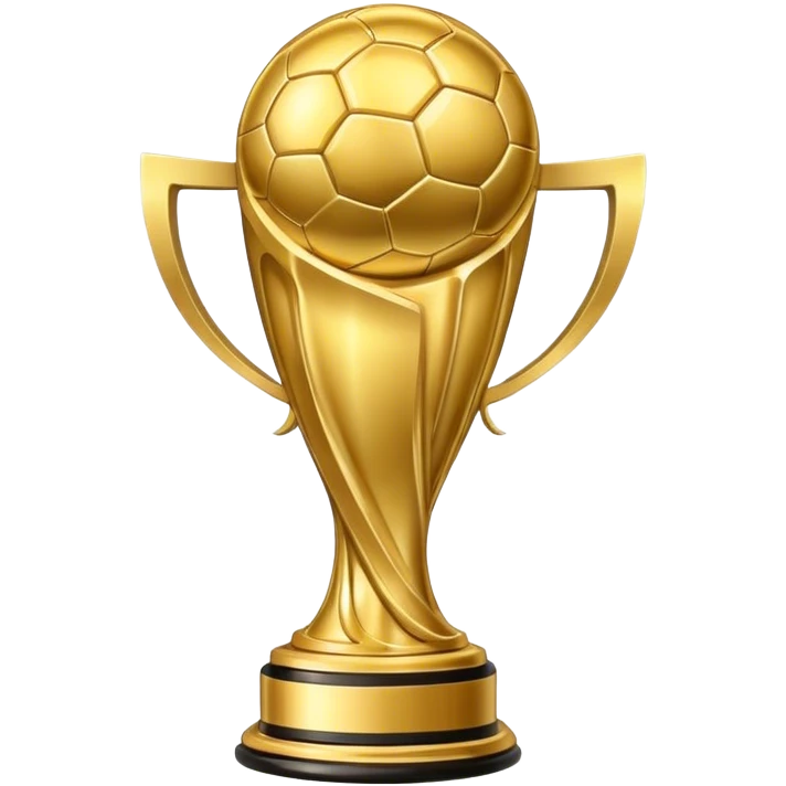 world cup trophy emoji