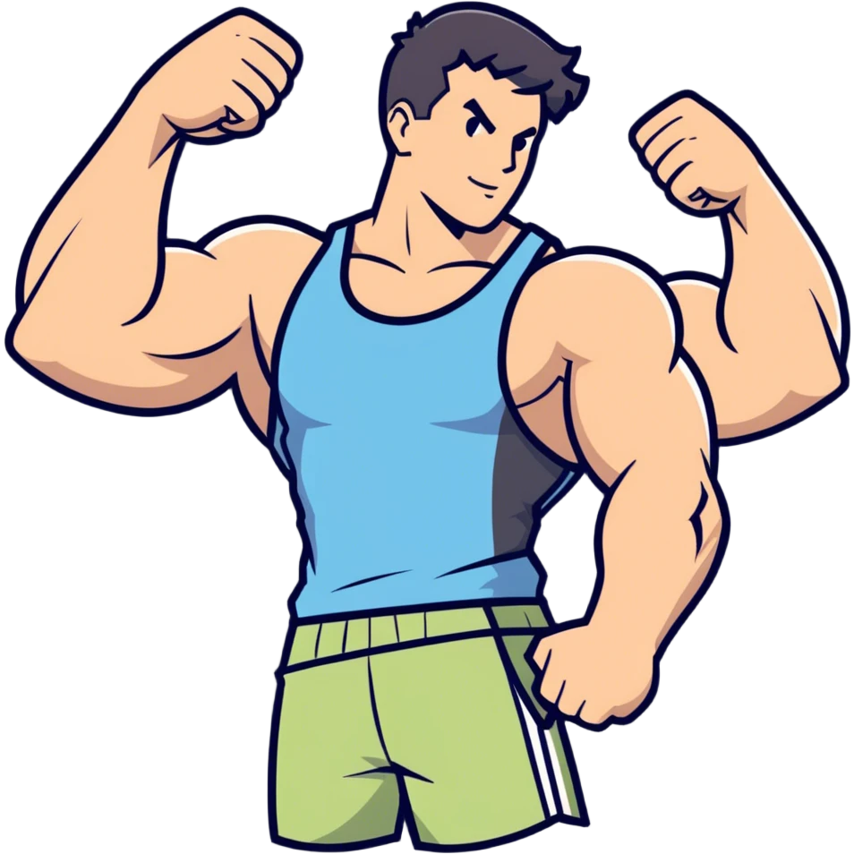 Gym bro  emoji