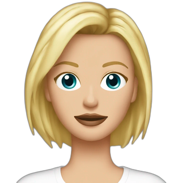 charlize theron wearing t-shirt emoji