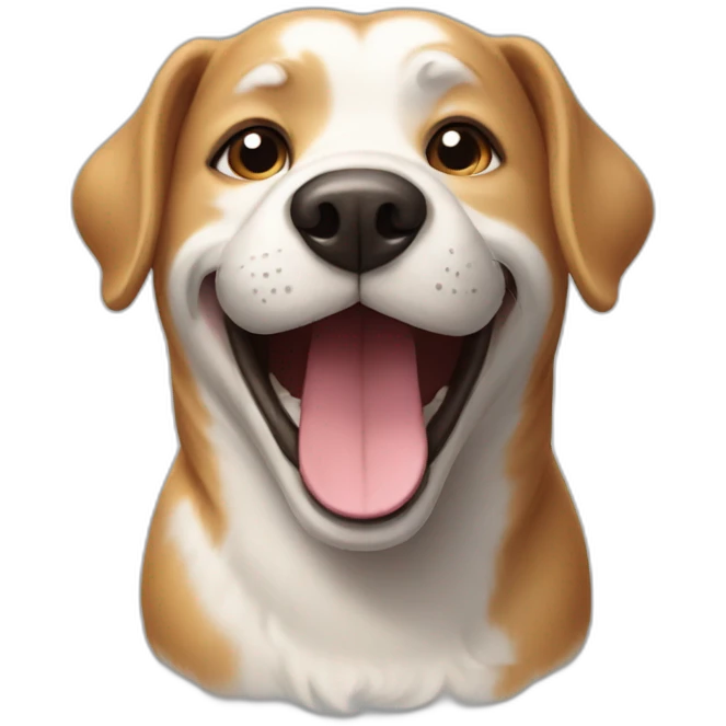 happy dog emoji