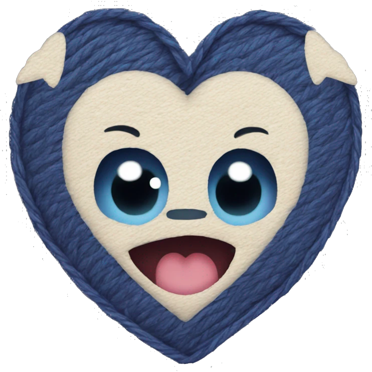 stich in a heart emoji
