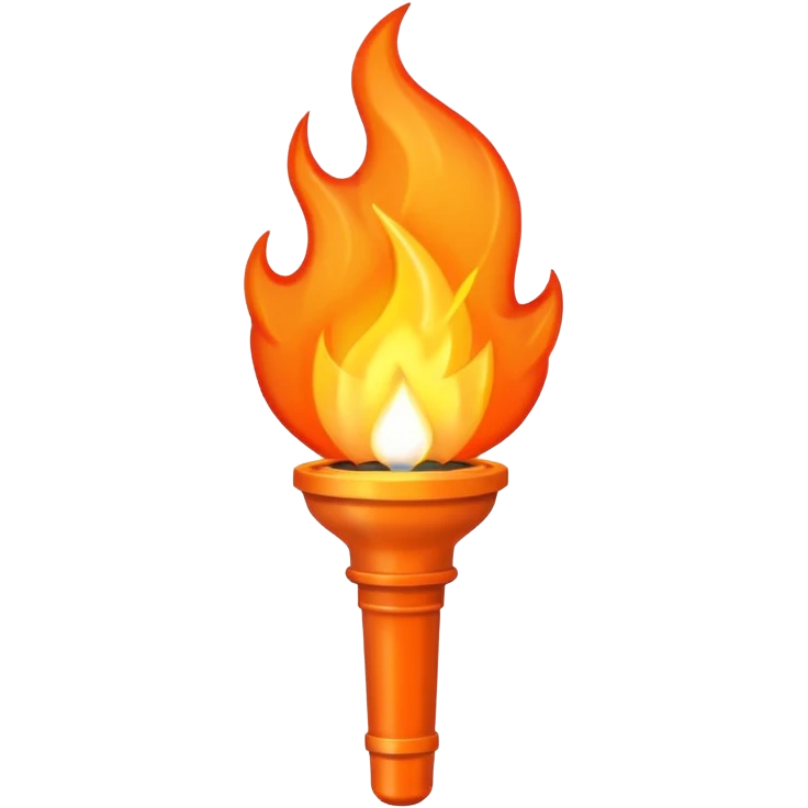 flame torch emoji
