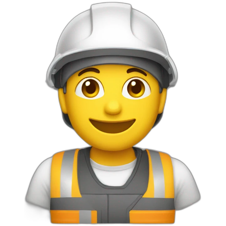 apenas um capacete amarelo de construção emoji