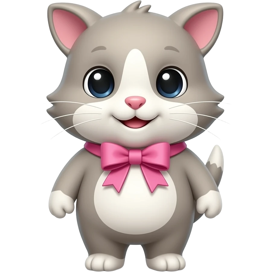 titi ruban rose emoji