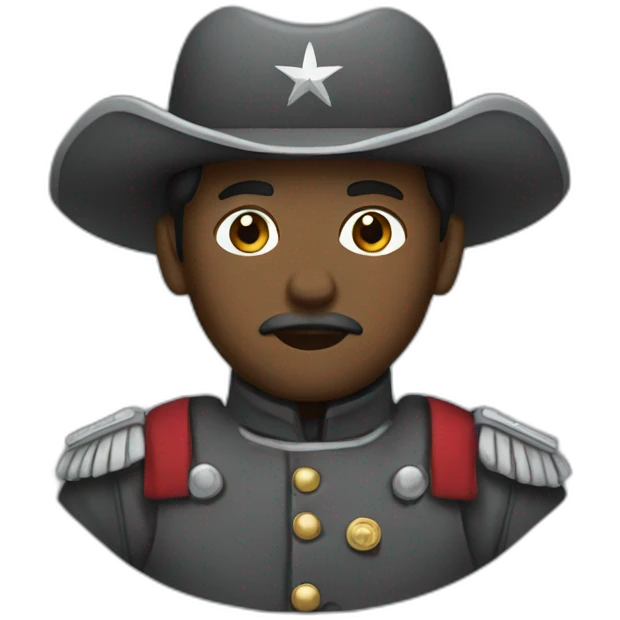 Confederate soldier emoji