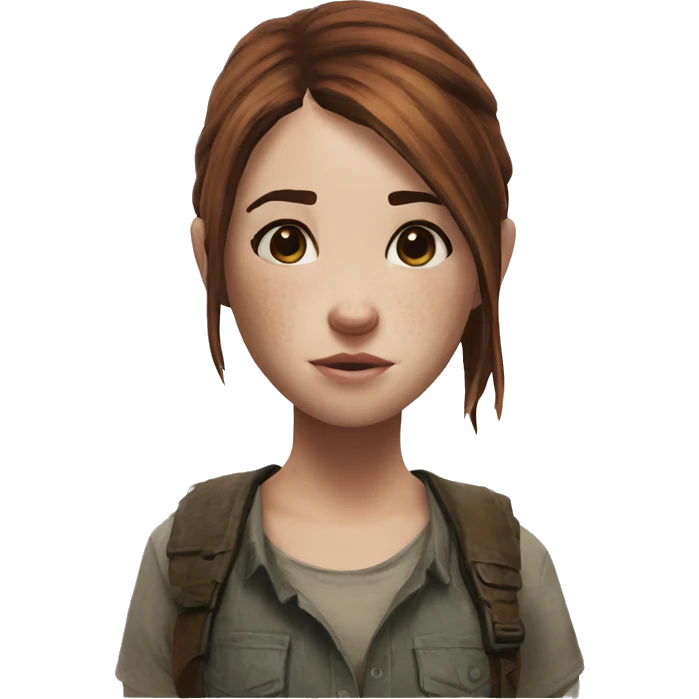 Ellie the last of us Little bit dezoom emoji
