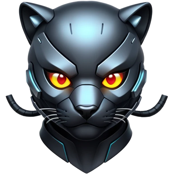 Cyberpunk Ninja panther emoji