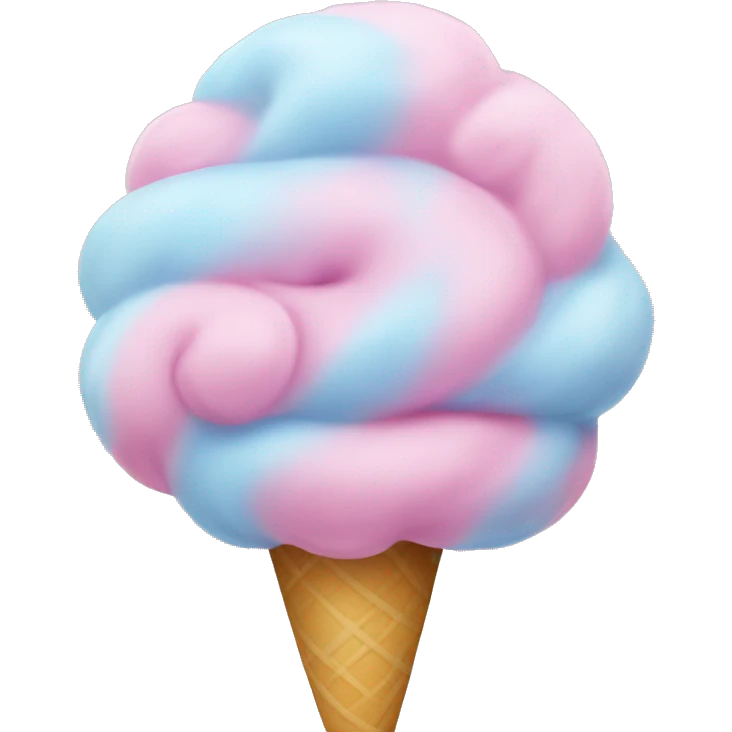 Cotton candy emoji