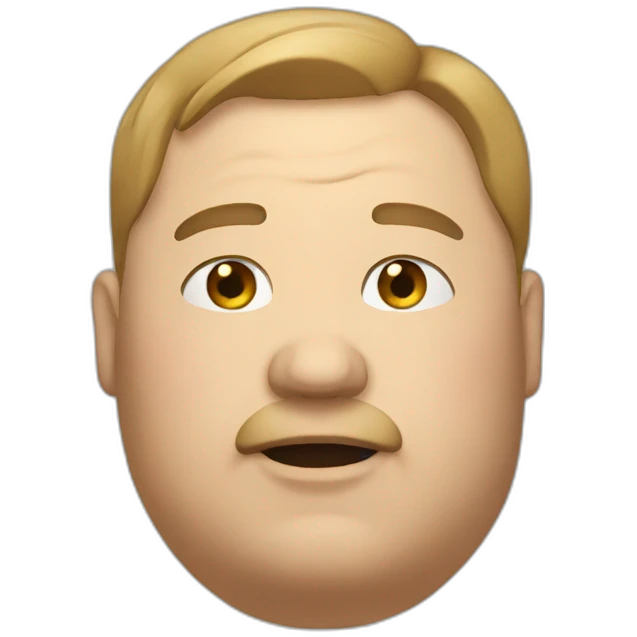 Fat man   emoji