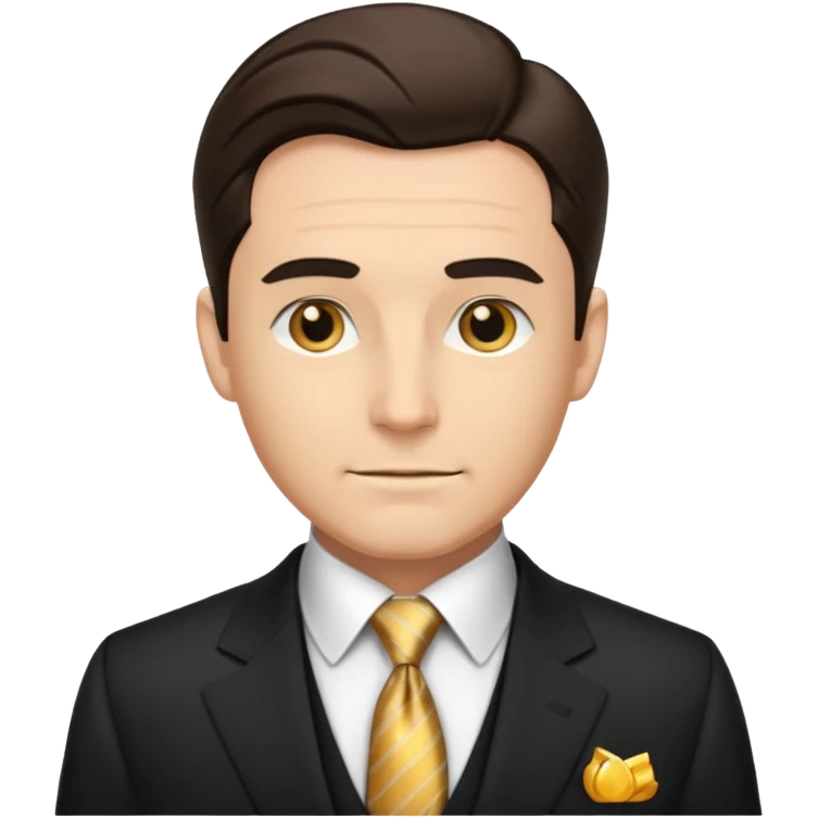 Man Old money very style face emoji
