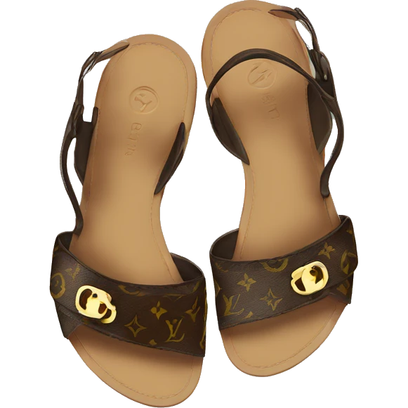 Louis Vuitton sandals  emoji