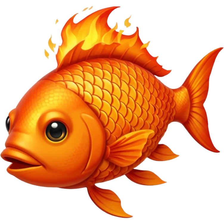 fire elemental fish emoji