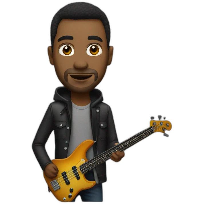 bassist emoji