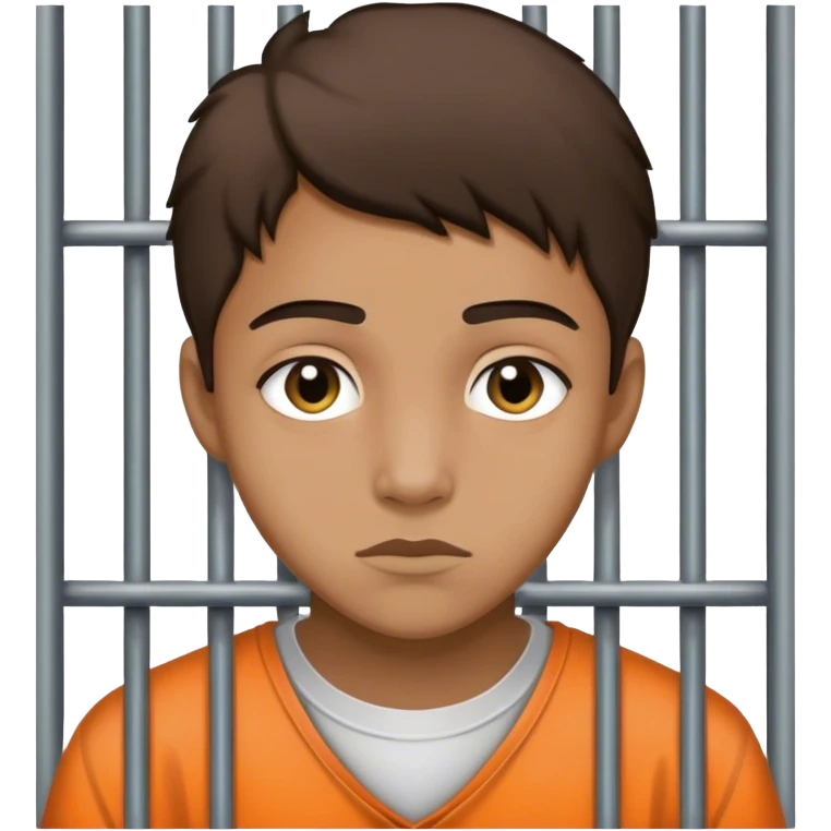 Teen in jail emoji
