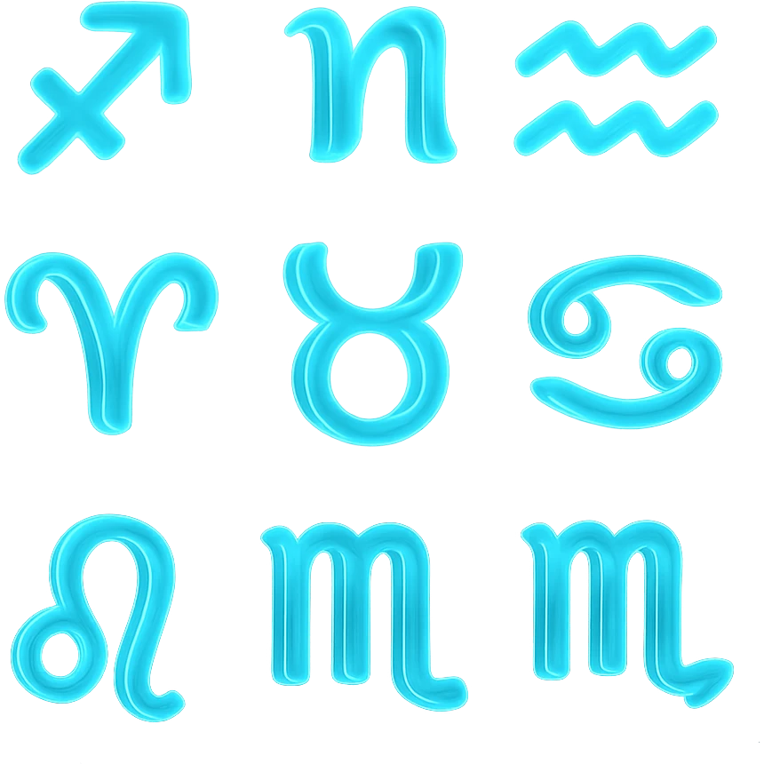 "A minimalistic glowing zodiac symbol ♐, centered on a dark cosmic background, symbol color #00d9ff, clean design, modern and luminous" emoji