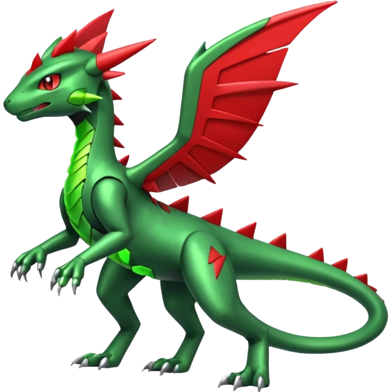 Vikavolt-Peppercat-Sceptile-Genesect-Miraidon-fusion, full body emoji