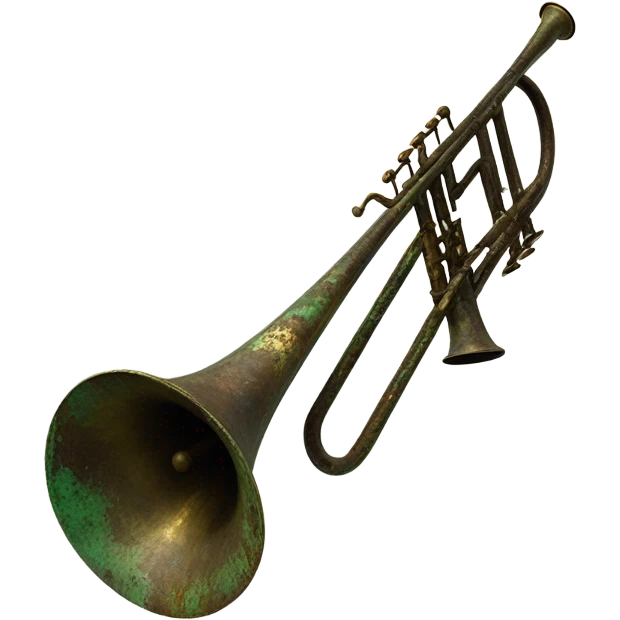 Oxidized trombone  emoji