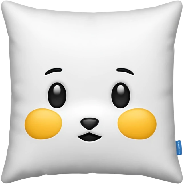 pillow no face emoji