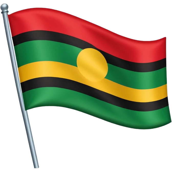 Pan African Flag emoji