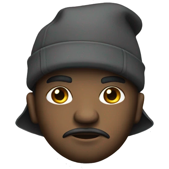 Original gangster emoji