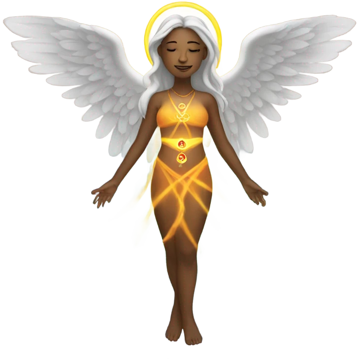 Chakra angel  emoji