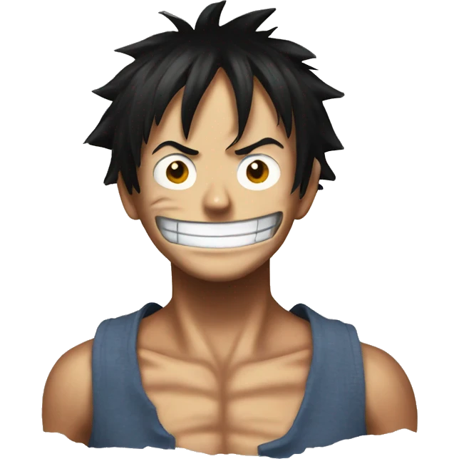 Luffy emoji
