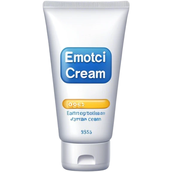 Esthetic tube cream emoji