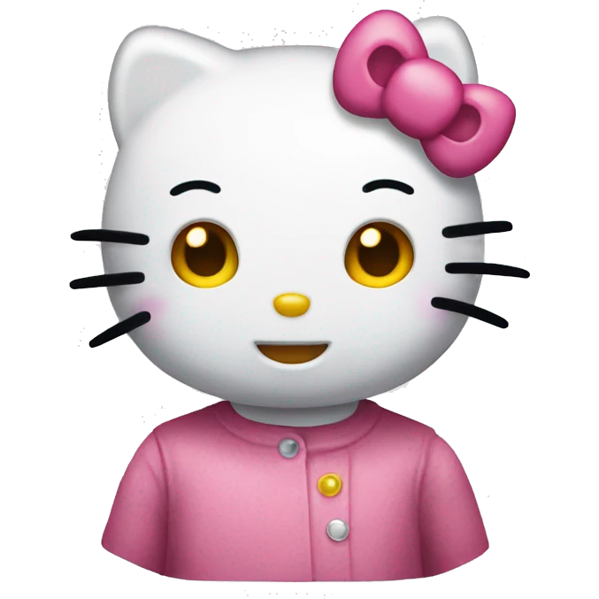 Hello kitty emoji