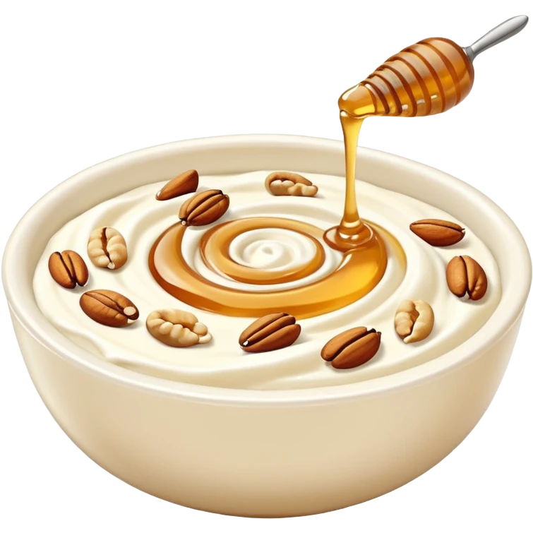 Yogurt greco e frutta secca emoji