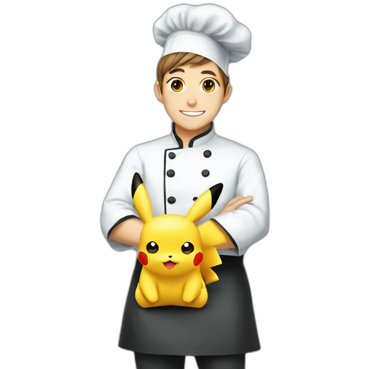 Chef kiss pikachu emoji