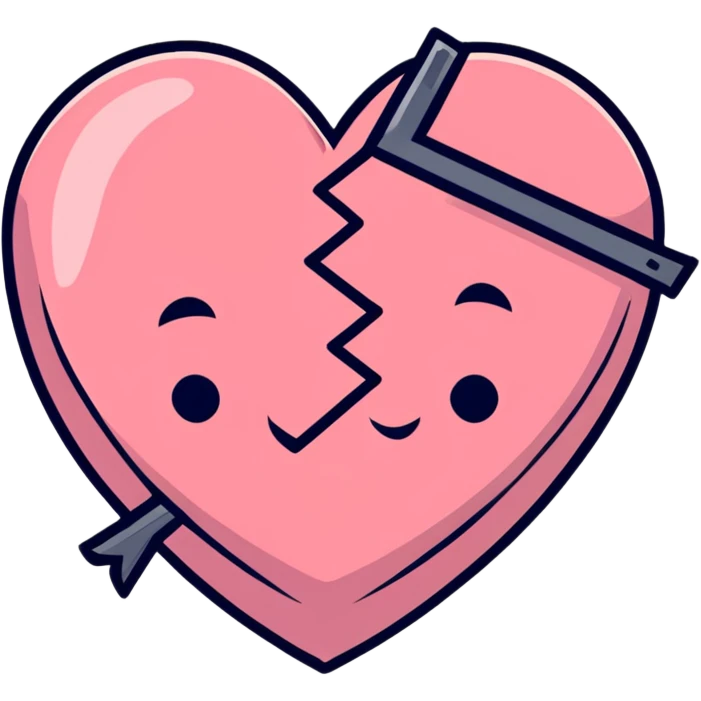 broken heart emoji