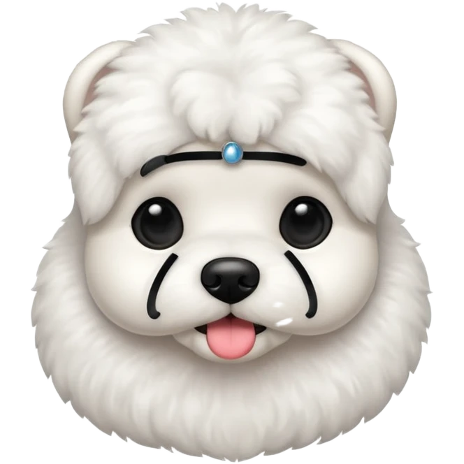 Собака Бішон-Фрізе emoji