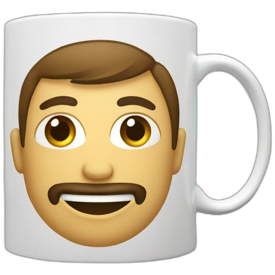 Green coffee mug emoji